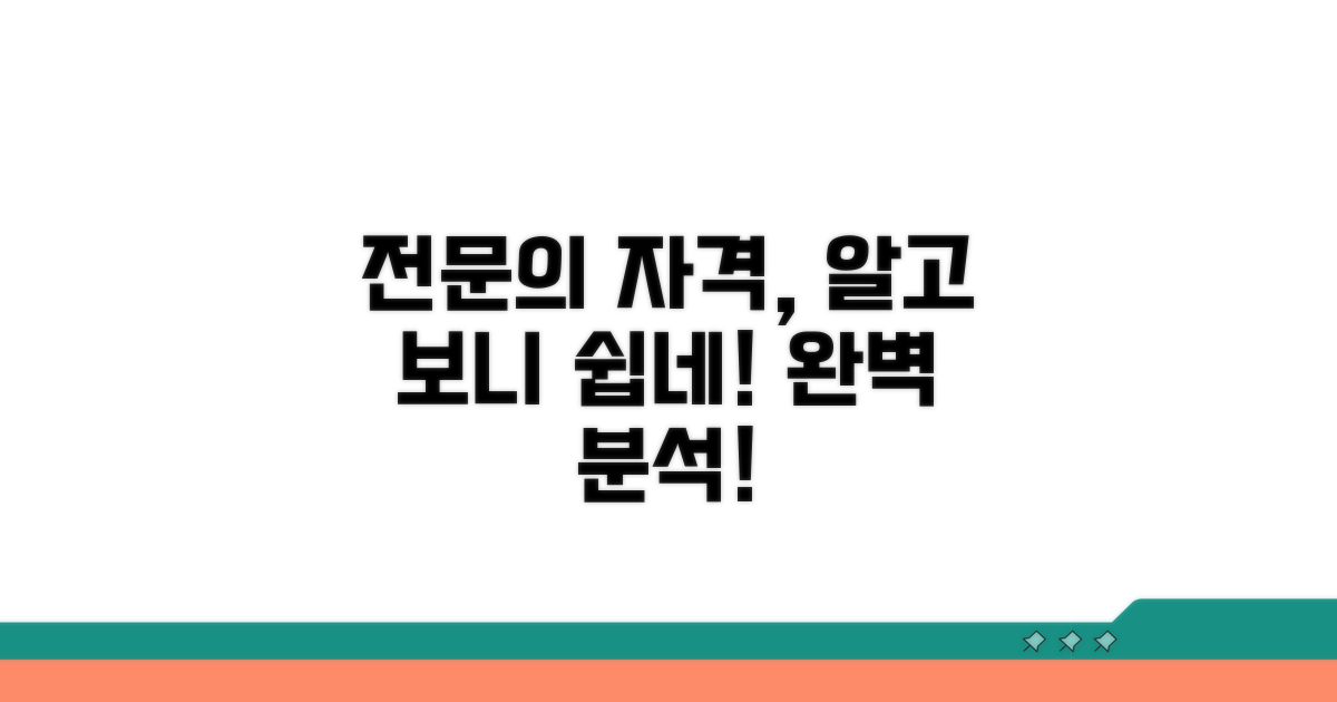 전문의 자격 취득 조건 완벽 분석