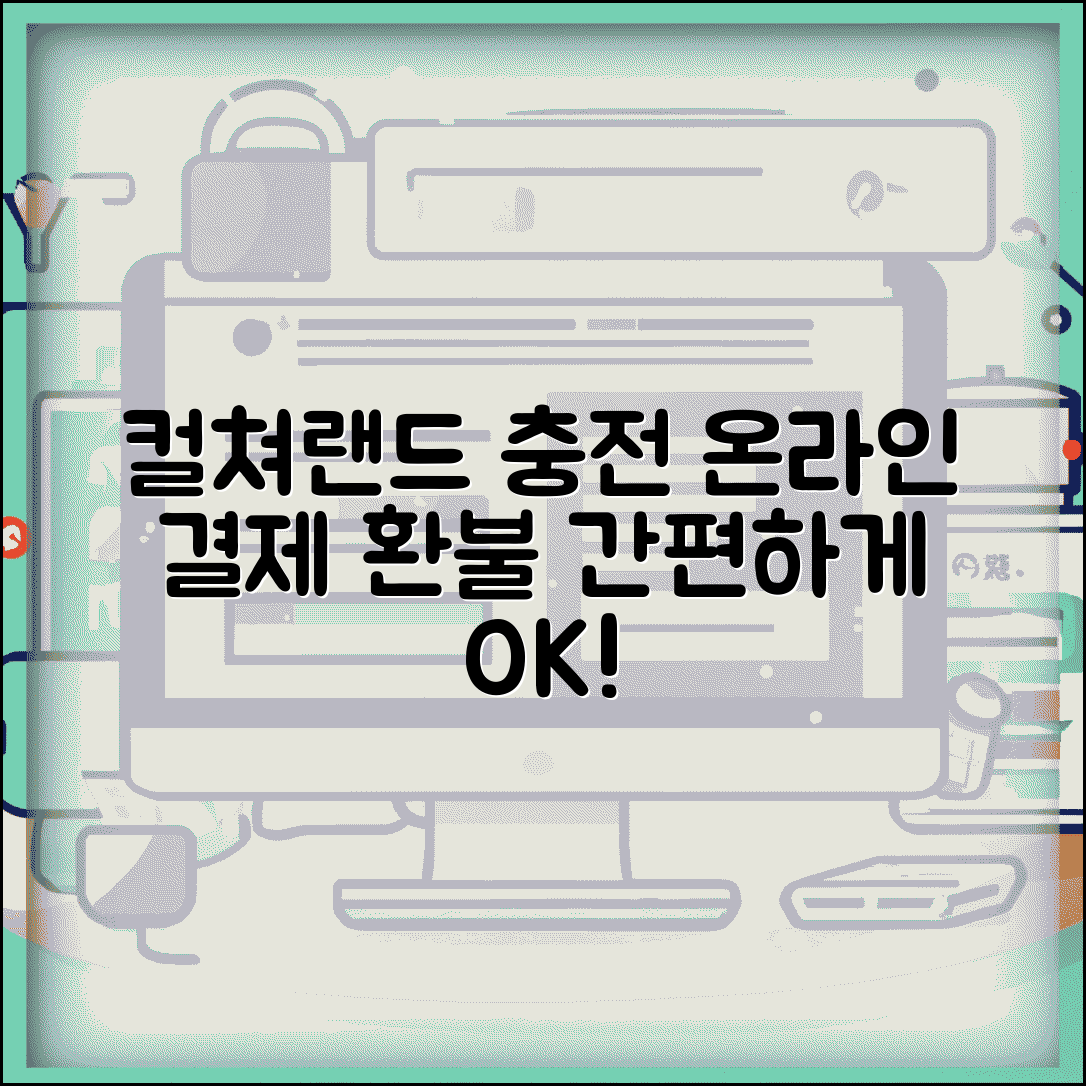 컬쳐랜드 문화상품권 충전 방법 | 온라인 결제 및 환불 안내