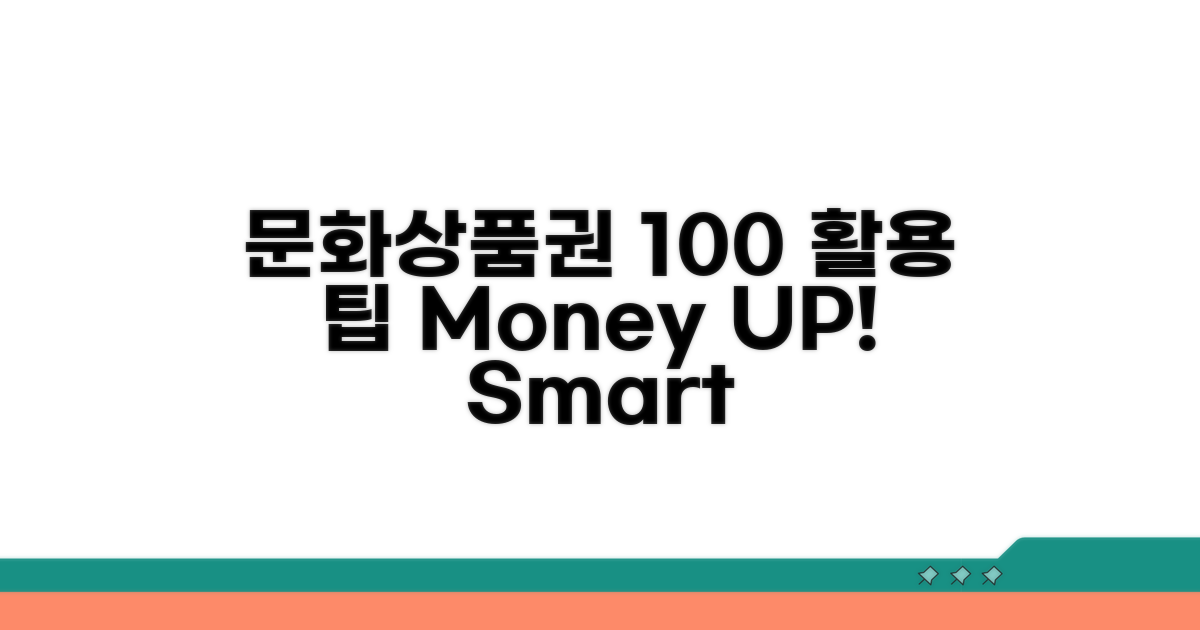 문화상품권, 100% 활용법