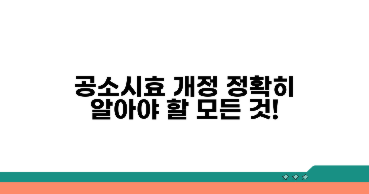 개정된 공소시효, 정확히 알아두기