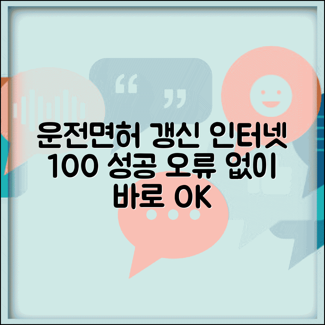 운전면허증갱신인터넷신청 성공률 100% | 오류 없는 온라인 신청 비법