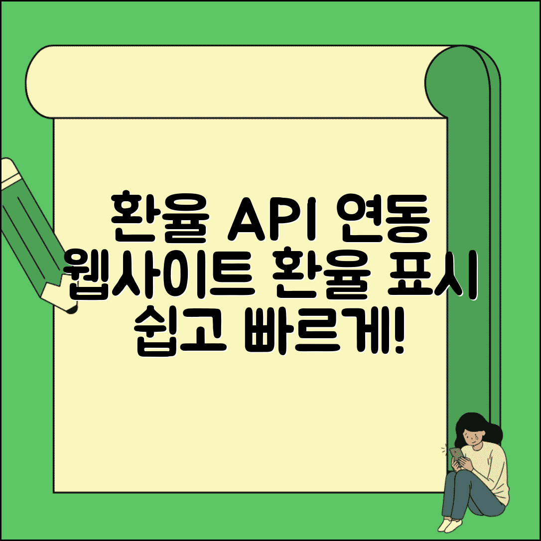 환율조회 API 연동 방법 | 웹사이트에 환율 정보 표시하기