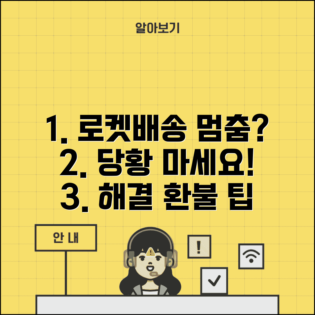 쿠팡 로켓배송 안와요 해결 | 쿠팡 배송 지연 조회 환불