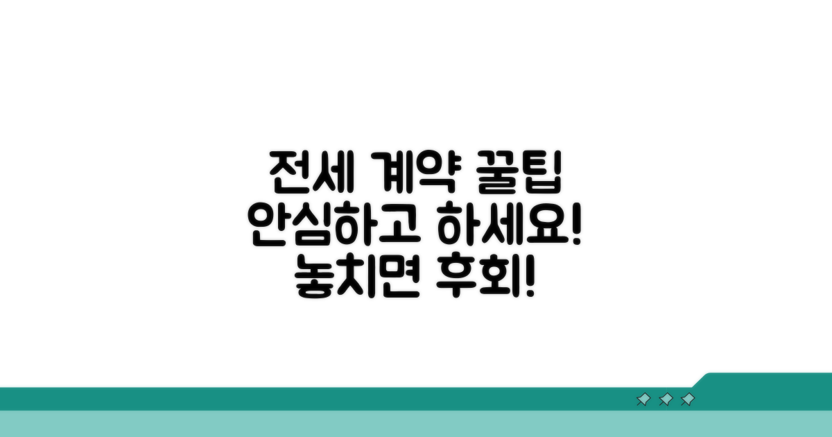 안심하고 전세 계약하는 꿀팁