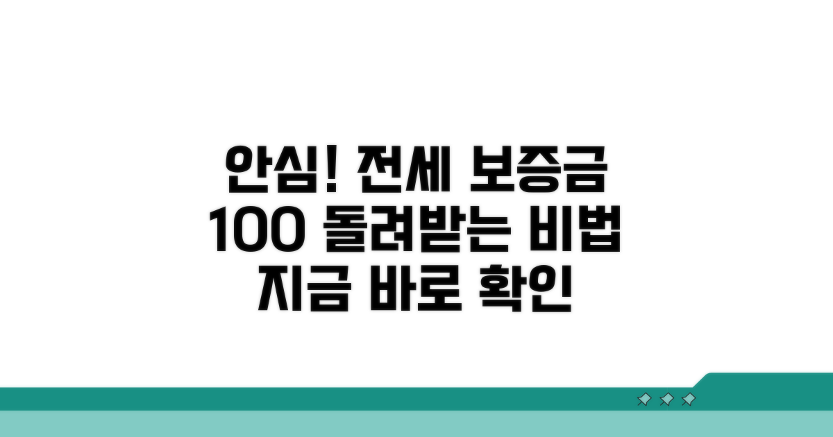 안심하고 전세 보증금 받는 법
