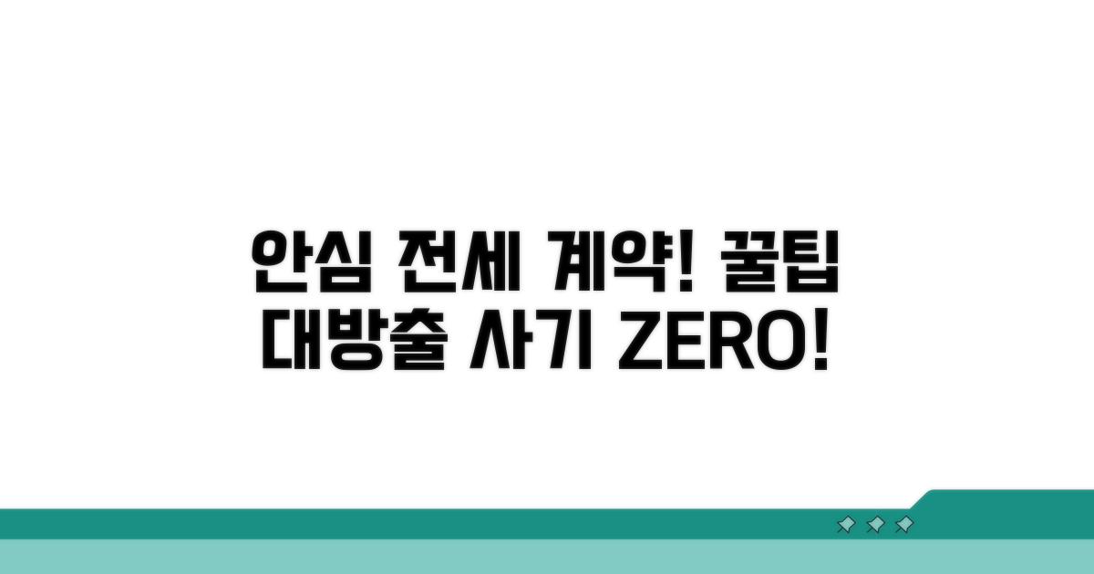안심 전세 계약 위한 꿀팁 모음