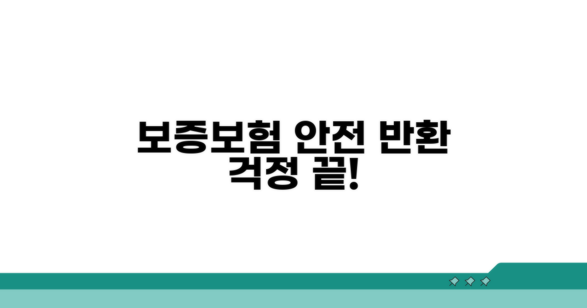 보증보험 활용으로 안전하게 반환받기