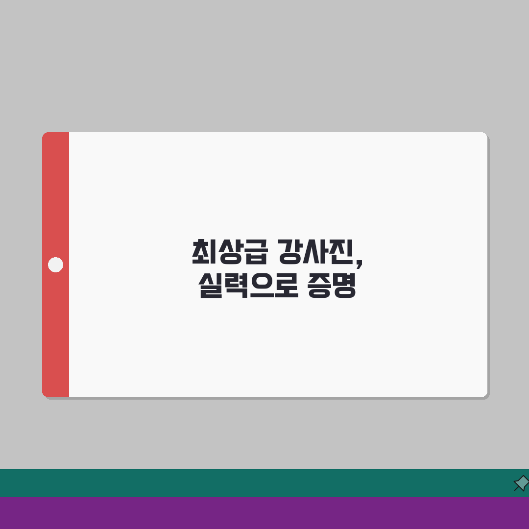 메가스터디 러셀 중계학원 강사진 | 내신 수능 전문가 약력과 강의 특징 소개: 7가지 핵심